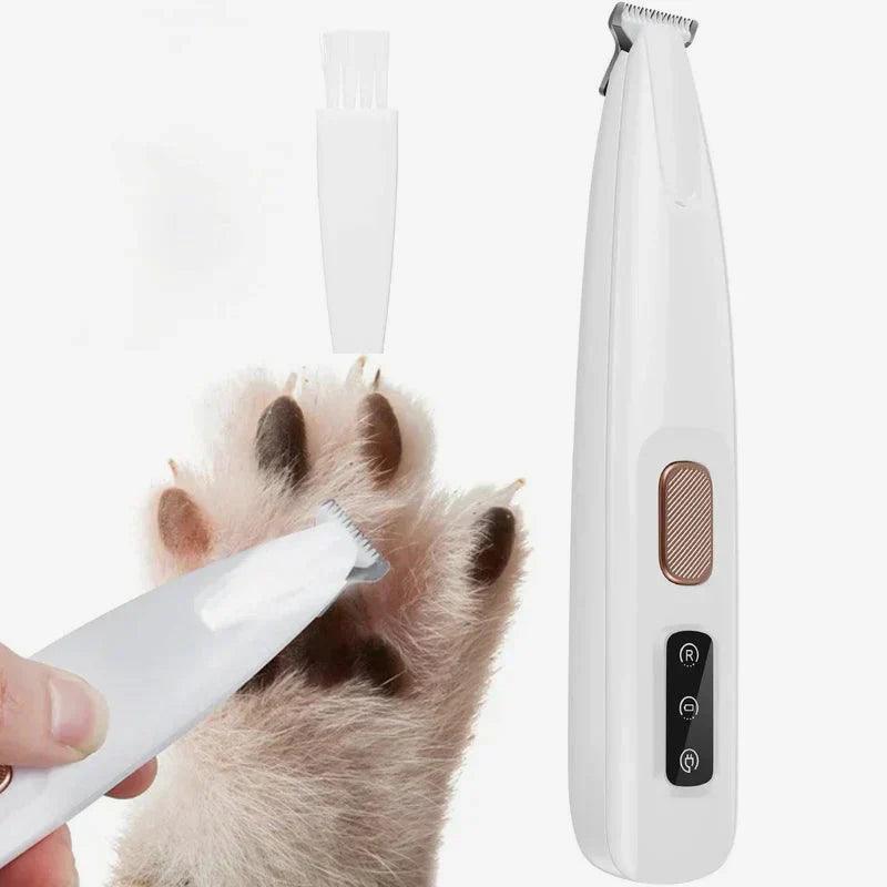 Waterproof Rechargeable Pet Shaver with LED Light(Common to cats and dogs) - clarioy