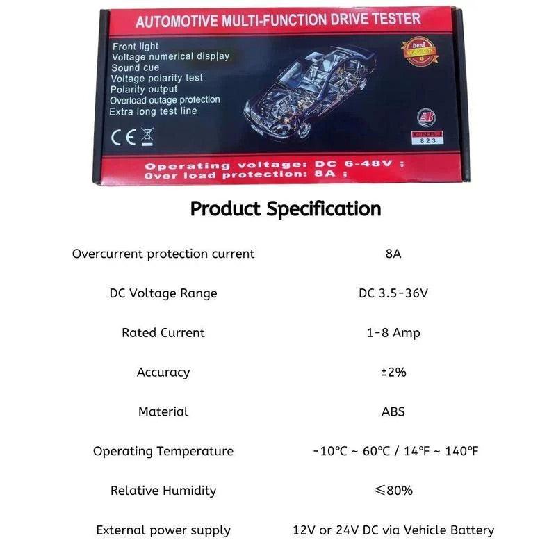 Automotive Circuit Tester - clarioy