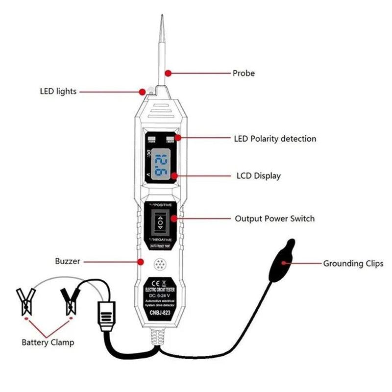 Automotive Circuit Tester - clarioy