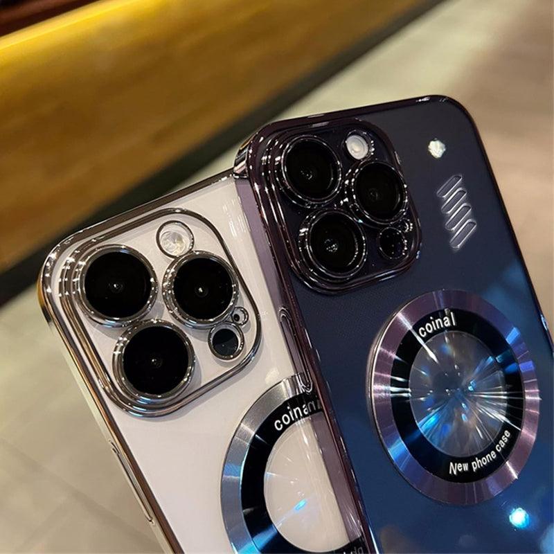 Magnetic Slim Lens Protective Phone Case - clarioy