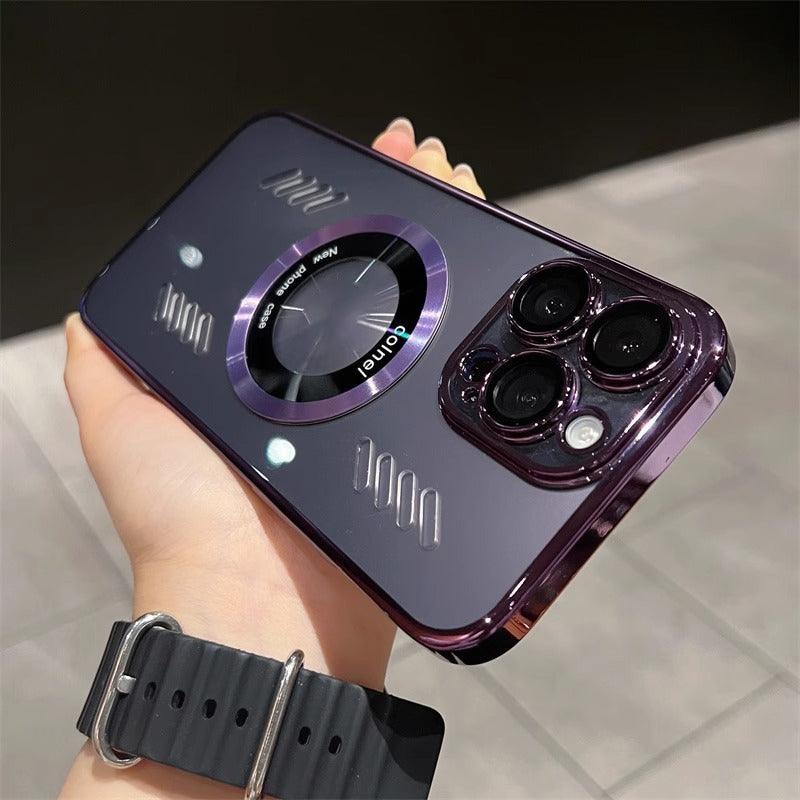 Magnetic Slim Lens Protective Phone Case - clarioy