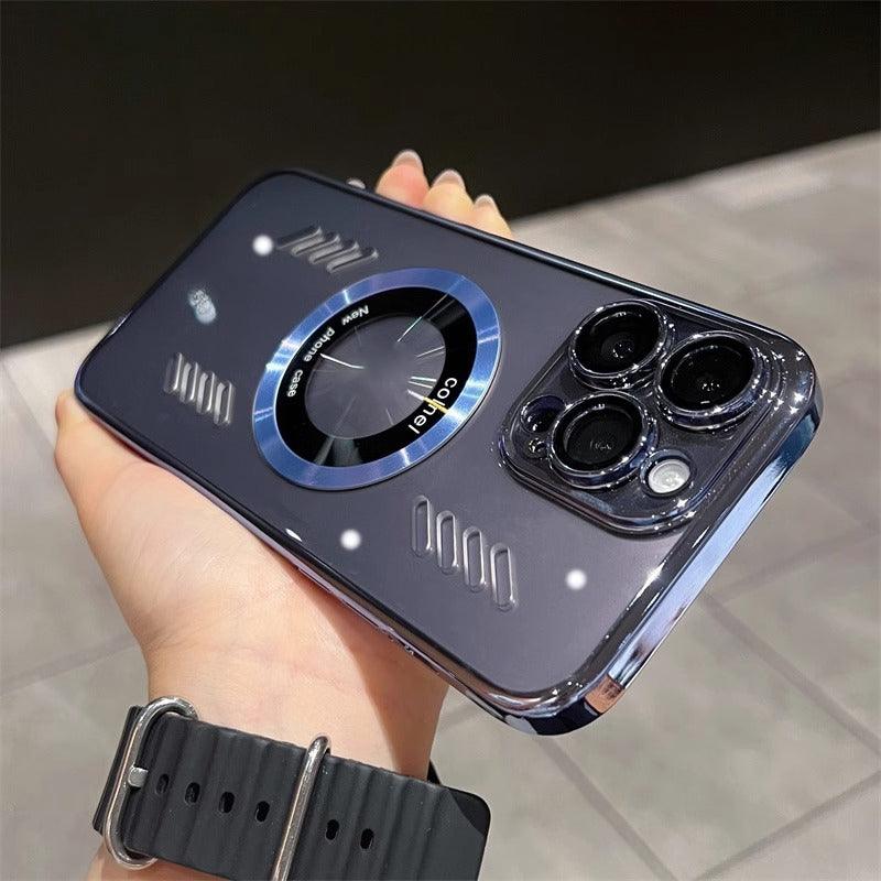 Magnetic Slim Lens Protective Phone Case - clarioy