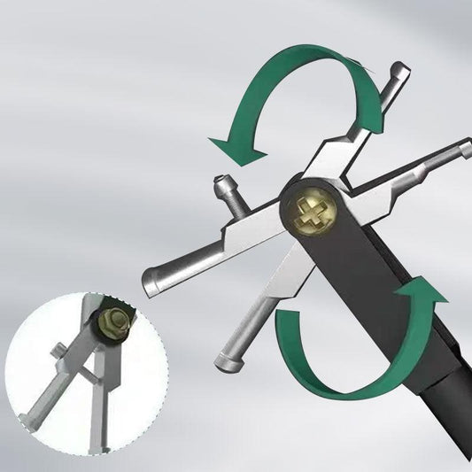 Internal Bearing Removal Tool with Convertible Dual Heads - clarioy