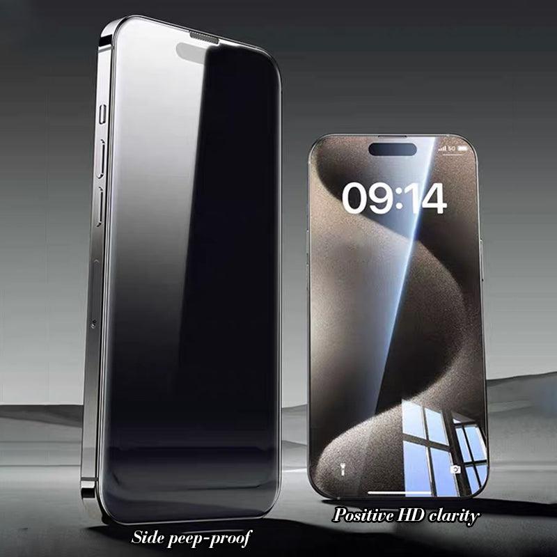 HD Clear & Private Screen Protector Set for iPhone - clarioy