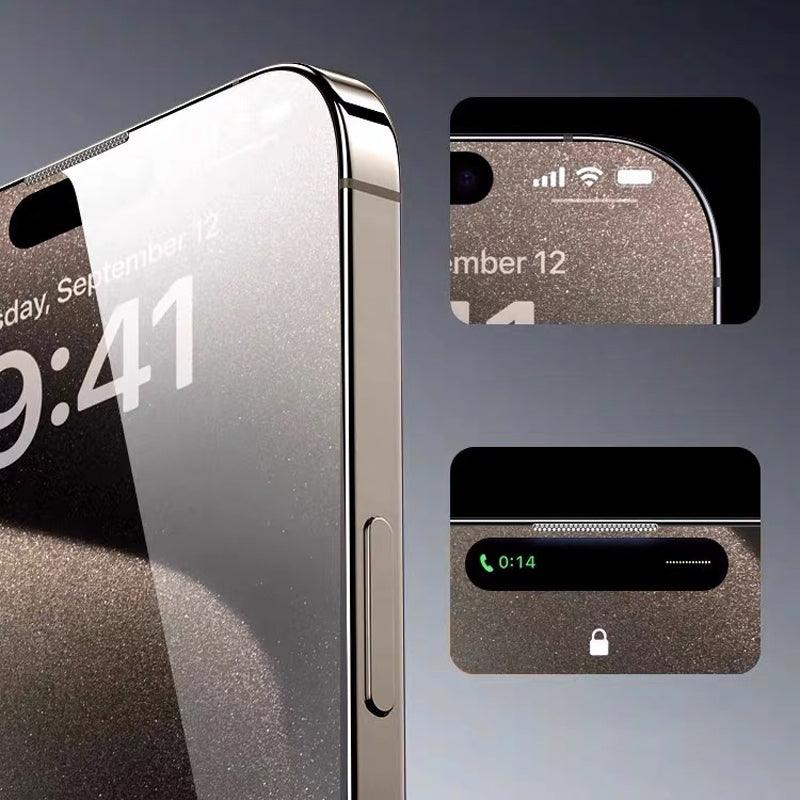 HD Clear & Private Screen Protector Set for iPhone - clarioy