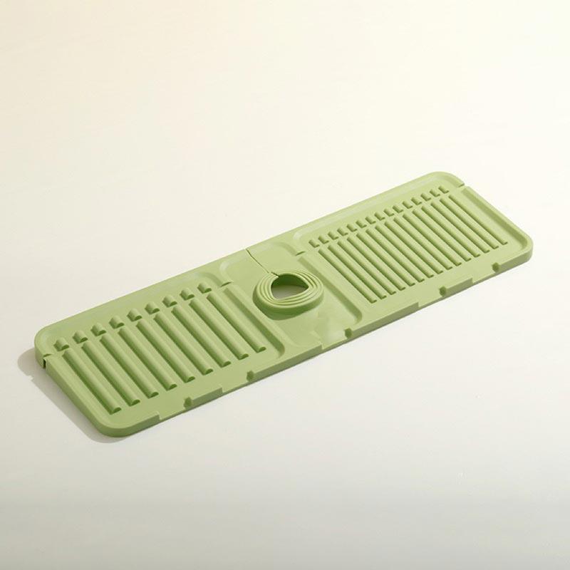 Faucet Splash Guard Draining Tray Mat - Great Gift - clarioy