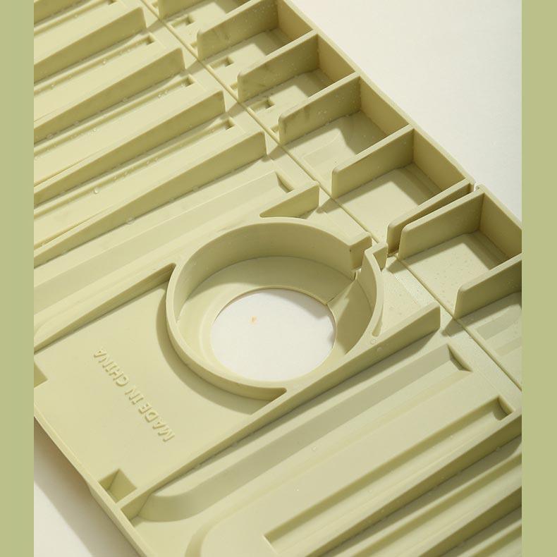 Faucet Splash Guard Draining Tray Mat - Great Gift - clarioy
