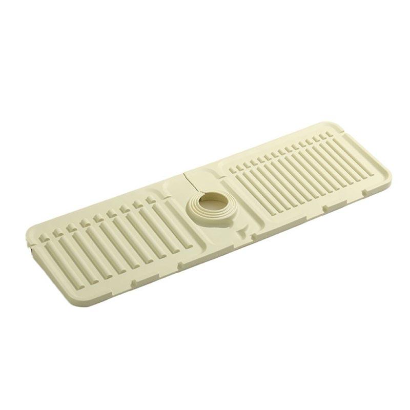 Faucet Splash Guard Draining Tray Mat - Great Gift - clarioy