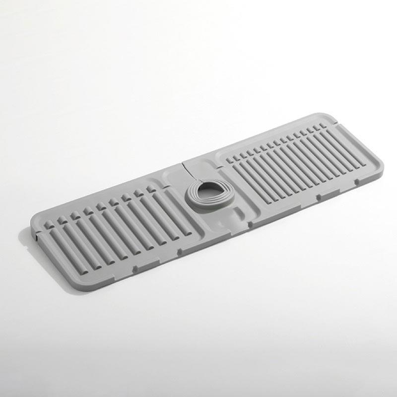 Faucet Splash Guard Draining Tray Mat - Great Gift - clarioy