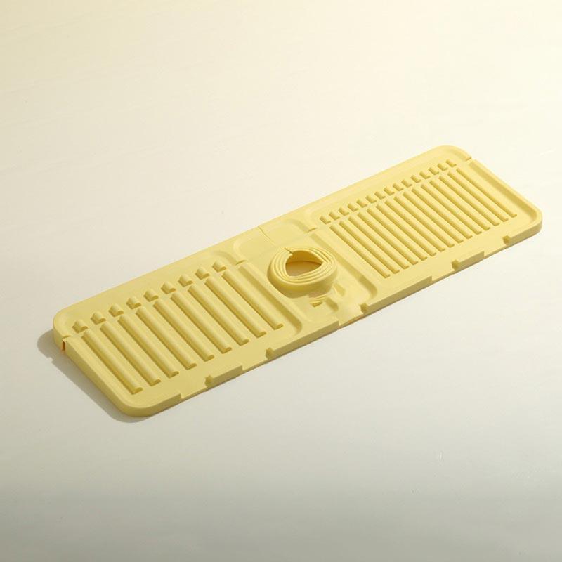 Faucet Splash Guard Draining Tray Mat - Great Gift - clarioy