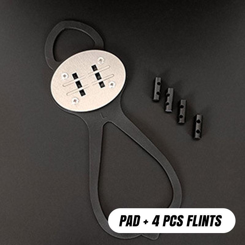 Sparking Flint Pad Shoe Cover for Skateboard & Motorcycle - clarioy