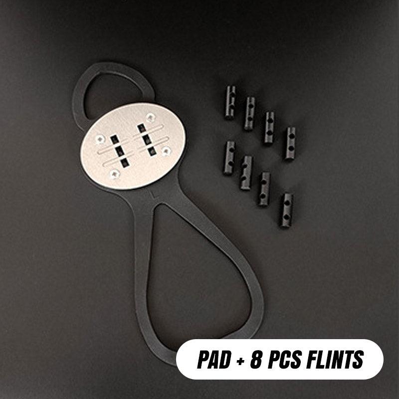 Sparking Flint Pad Shoe Cover for Skateboard & Motorcycle - clarioy