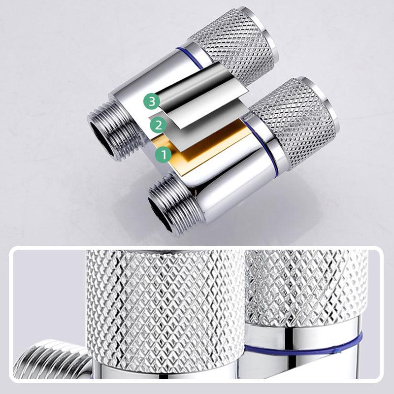 1/2" Double Switch Outlet Angle Valve - clarioy