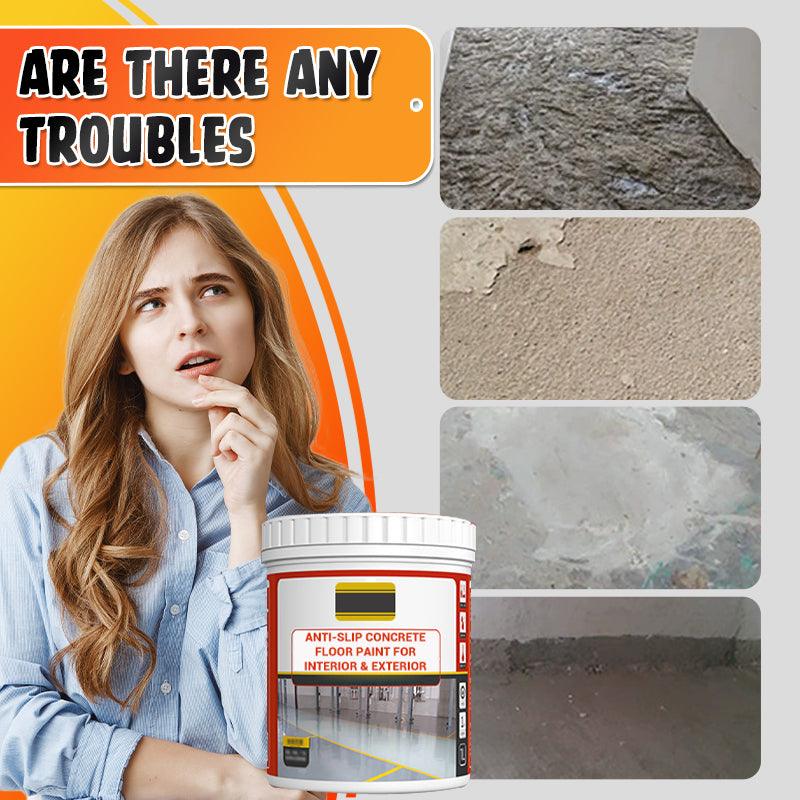 Decoration essentialsđ„Anti-Slip Concrete Floor Paint for Interior & Exterior - clarioy