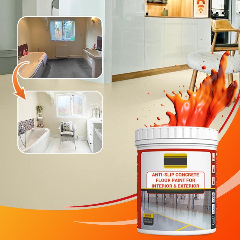 Decoration essentialsđ„Anti-Slip Concrete Floor Paint for Interior & Exterior - clarioy