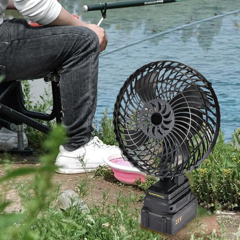 💥Summer Hot Sale 🍃8inch Battery Operated Outdoor Camping Fan - clarioy