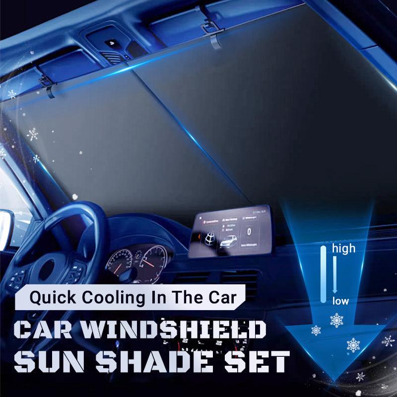 Car Windshield Sun Shade Set - clarioy