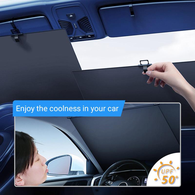 Car Windshield Sun Shade Set - clarioy