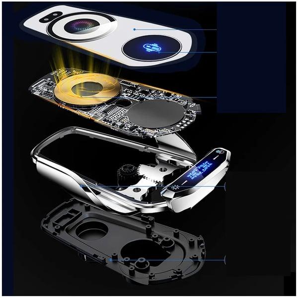 Smart Wireless Charging Car Mount Sci-Fi Style Cell Phone Holder (🔥Buy 2 Get Free Shipping!) - clarioy