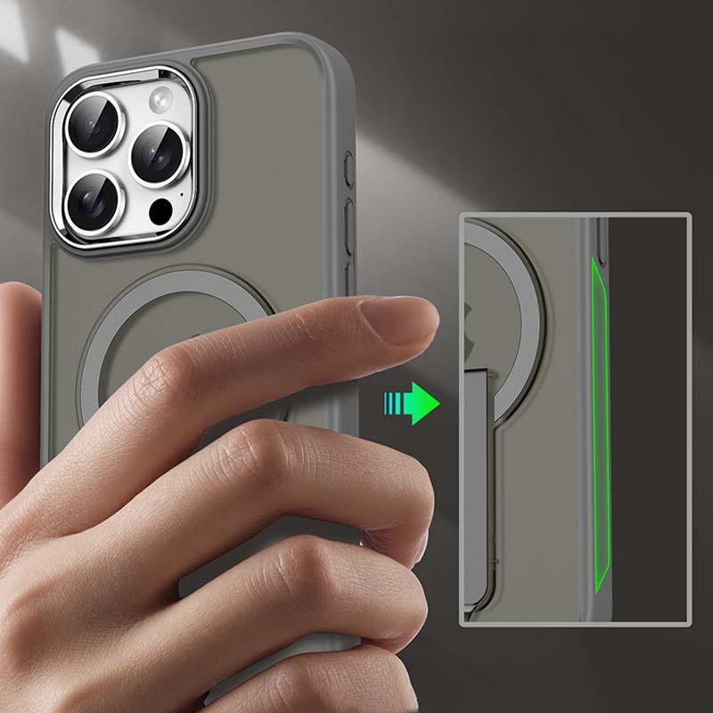 🔥Magnetic KickStand Shockproof Phone Case for iPhone 15-11 Series - clarioy