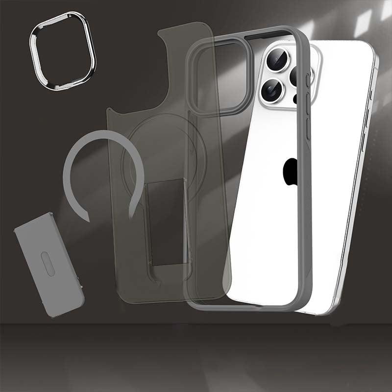 🔥Magnetic KickStand Shockproof Phone Case for iPhone 15-11 Series - clarioy