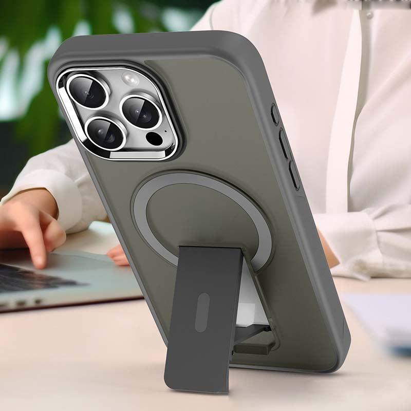 🔥Magnetic KickStand Shockproof Phone Case for iPhone 15-11 Series - clarioy