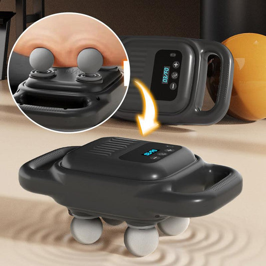 🏋️♂️4-Head Fascial Gun Massage Apparatus - clarioy