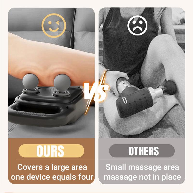 ๐๏ธโโ๏ธ4-Head Fascial Gun Massage Apparatus - clarioy