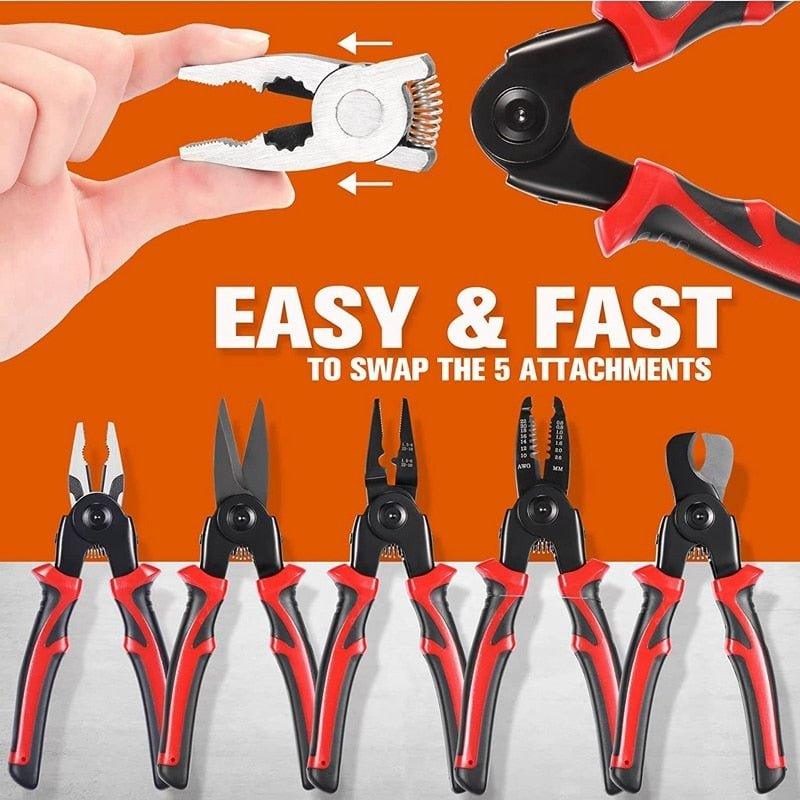 ✈️Free Shipping✂️5 in 1 All Purpose Versatile Heavy Duty Tool Kit - clarioy