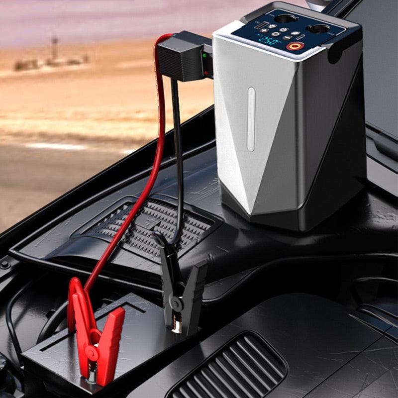 Multifunctional Jump Starter with Air Pump & Blower - clarioy