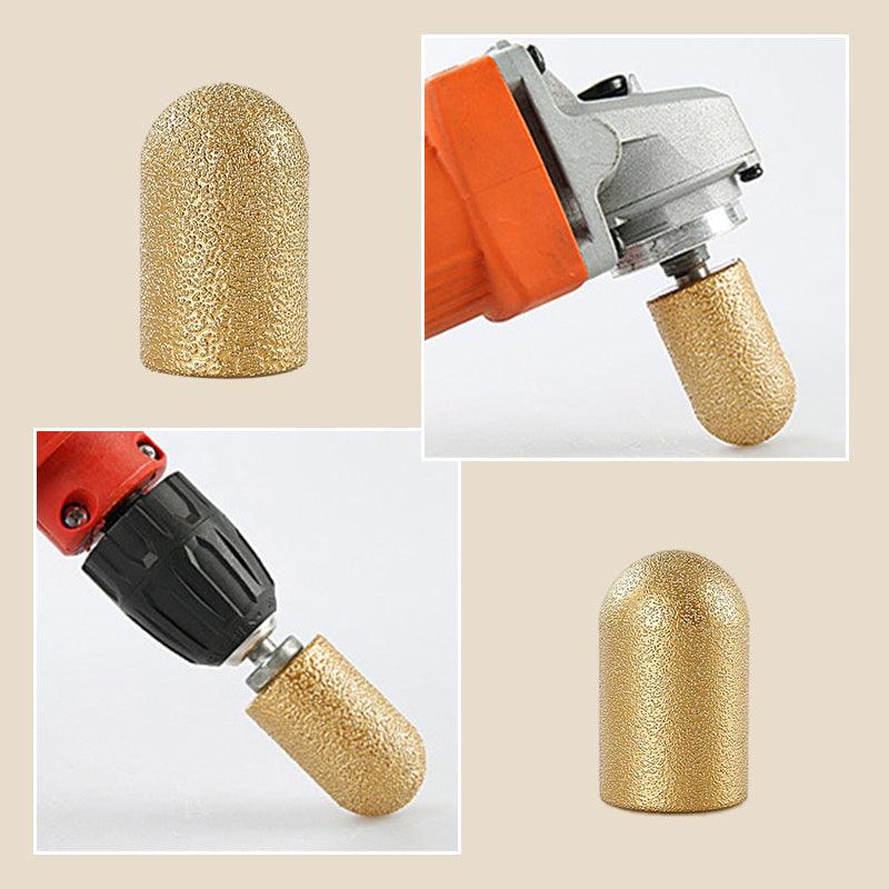 Vacuum Brazed Round Grinding Head Abrasive - clarioy