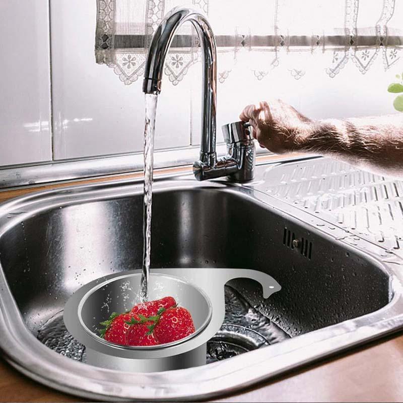 🔥BUY 1 FREE 1 &FREE SHIPPING🔥Swan Shape Stainless Steel Sink Strainer Basket - clarioy