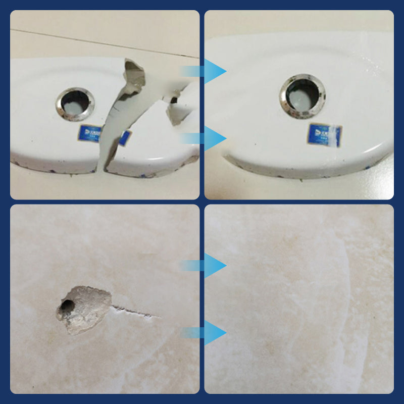 💧Multi-functional waterproof and anti-corrosion repair adhesive🔥 (suitable for ceramic floor tiles, walls, and kitchen countertops)
