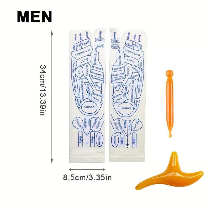 🔥Reflexology Chart Socks - clarioy