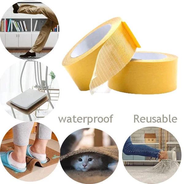 Strong Adhesive Double-sided Gauze Fiber Mesh Tape - clarioy