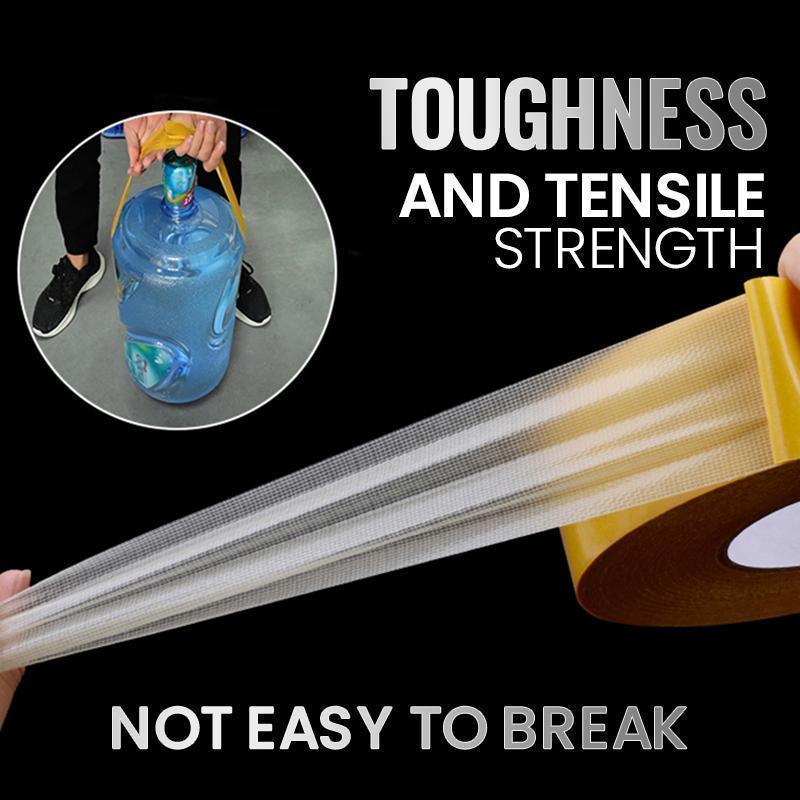 Strong Adhesive Double-sided Gauze Fiber Mesh Tape - clarioy