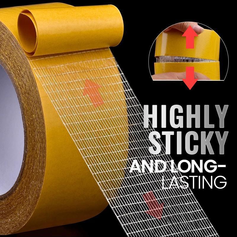 Strong Adhesive Double-sided Gauze Fiber Mesh Tape - clarioy