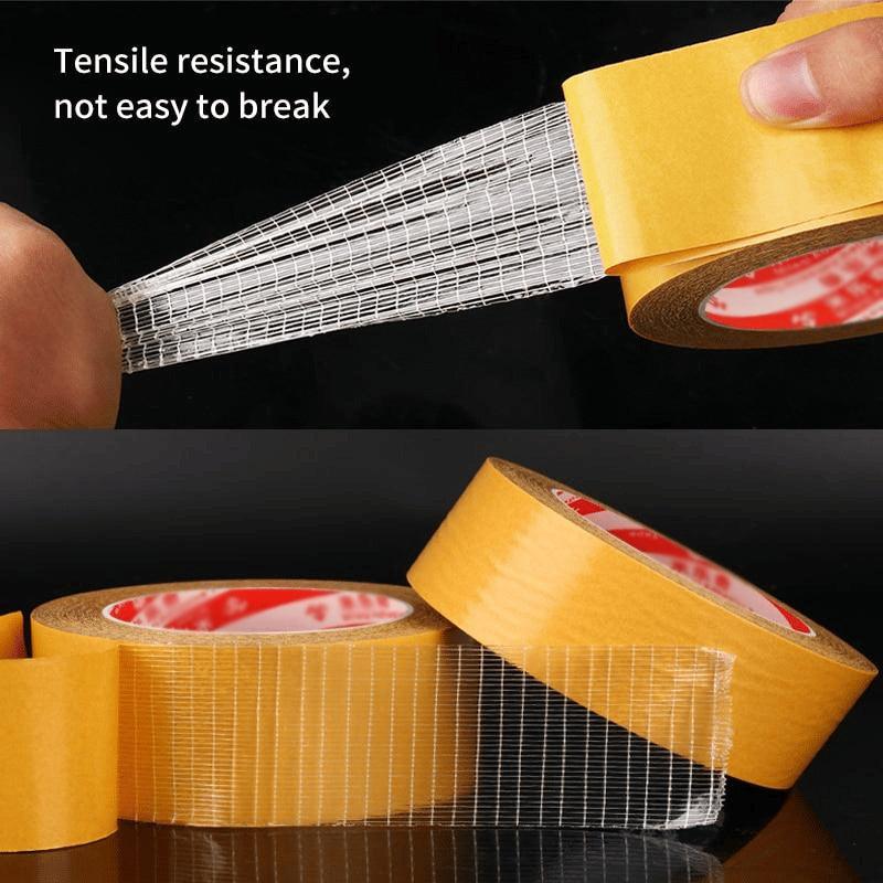 Strong Adhesive Double-sided Gauze Fiber Mesh Tape - clarioy