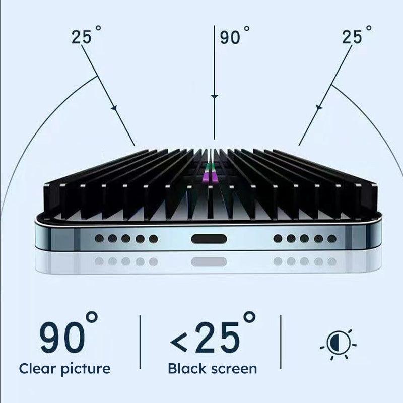 🔥Buy 1 Get 1 FREE🔥Multi-Angle Anti-Peep Tempered Film Set for iPhone - clarioy