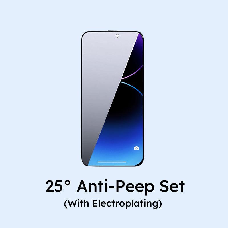 🔥Buy 1 Get 1 FREE🔥Multi-Angle Anti-Peep Tempered Film Set for iPhone - clarioy