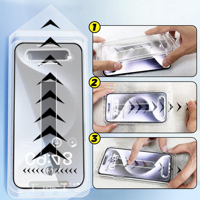 🎉Hot Sale🎉Quick-Apply Dust-Proof Screen Protector - clarioy