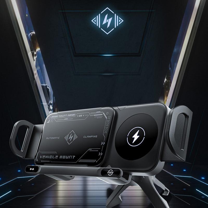 Car Wireless Charging Smartphone/Tablet Holder - clarioy