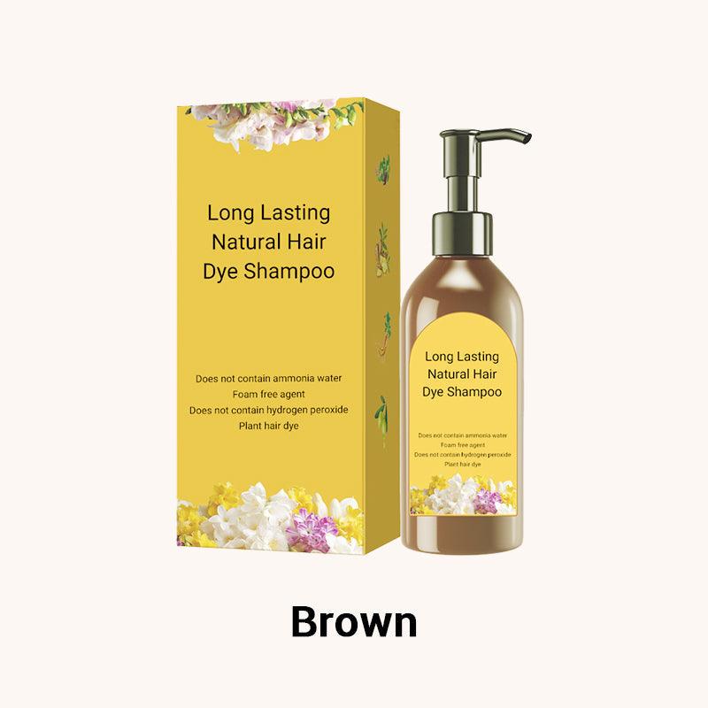 ❤️🔥Hot Sale 50% OFF✨Long Lasting Natural Hair Dye Shampoo - clarioy