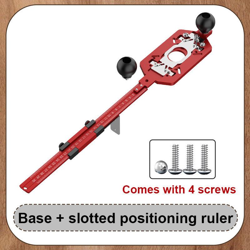 🌟Hot Sale 50% OFF🌟 Multi-Function Aluminum Router Base: 3-in-1 Solution for Trimming, Rounding, and Grooving! ✂️🔧✨ - clarioy