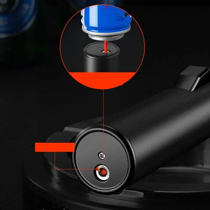 Portable Adjustable Refillable Butane Jet Lighter - clarioy