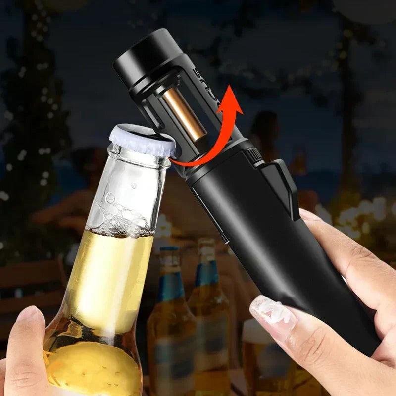 Portable Adjustable Refillable Butane Jet Lighter - clarioy