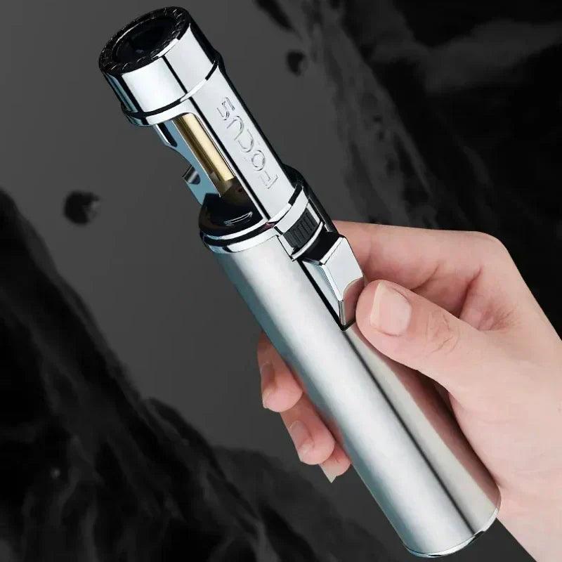 Portable Adjustable Refillable Butane Jet Lighter - clarioy