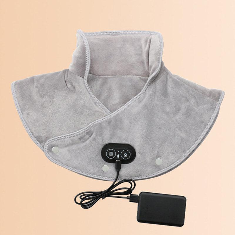 Electric Neck and Shoulder Heating Pad with Vibration - clarioy