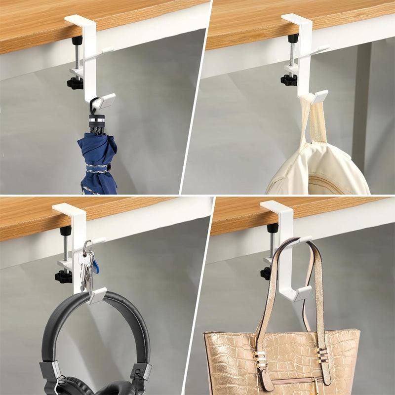 Multipurpose Adjustable Desk Clamp Hook - clarioy