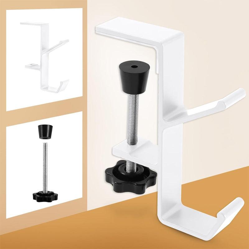 Multipurpose Adjustable Desk Clamp Hook - clarioy